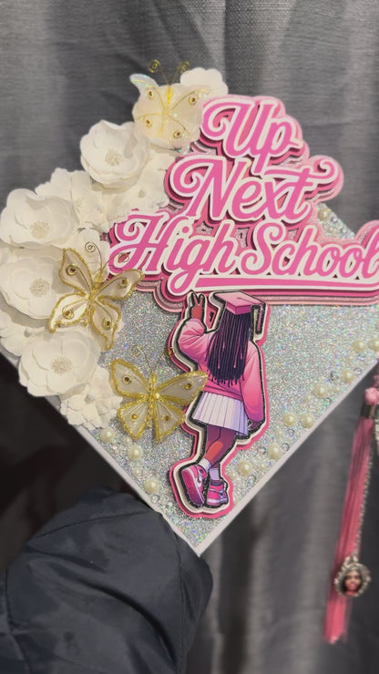 Custom Graduation Cap Topper (cap not included)